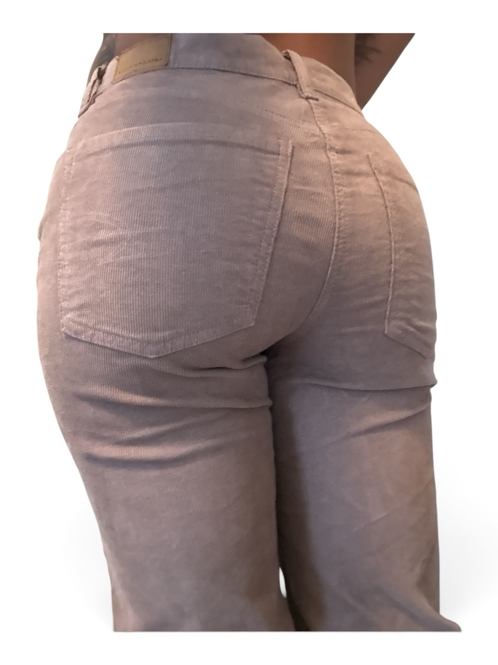 American Eagle Outfitters Women's Straight-Leg Jeans in Brown - Picture 2 of 5